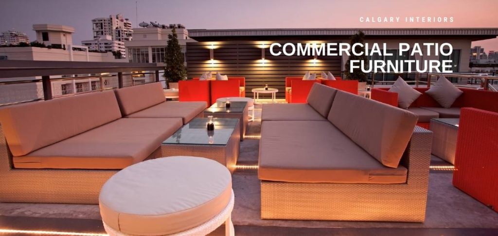 Commercial Patio Furniture - Calgary Interiors