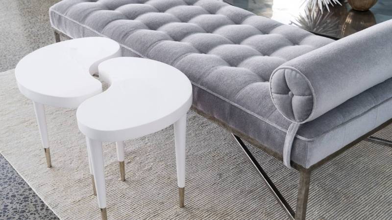 Living Room Trends Sculptural Furniture - Calgary Interiors